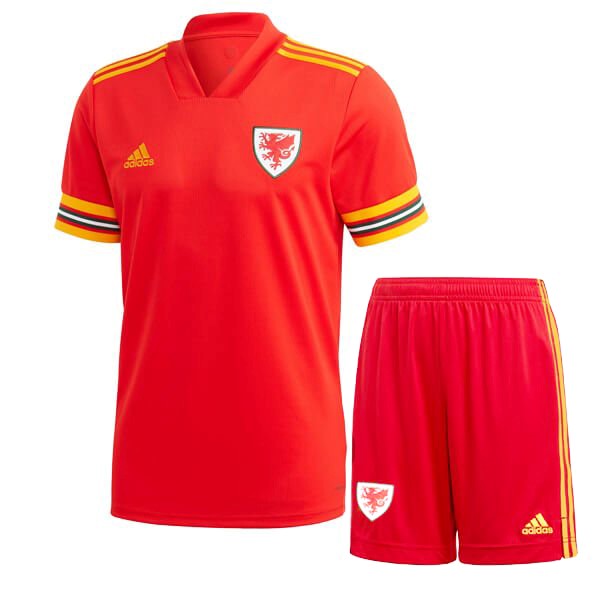 Camiseta Gales 1st Niño 2020 Rojo